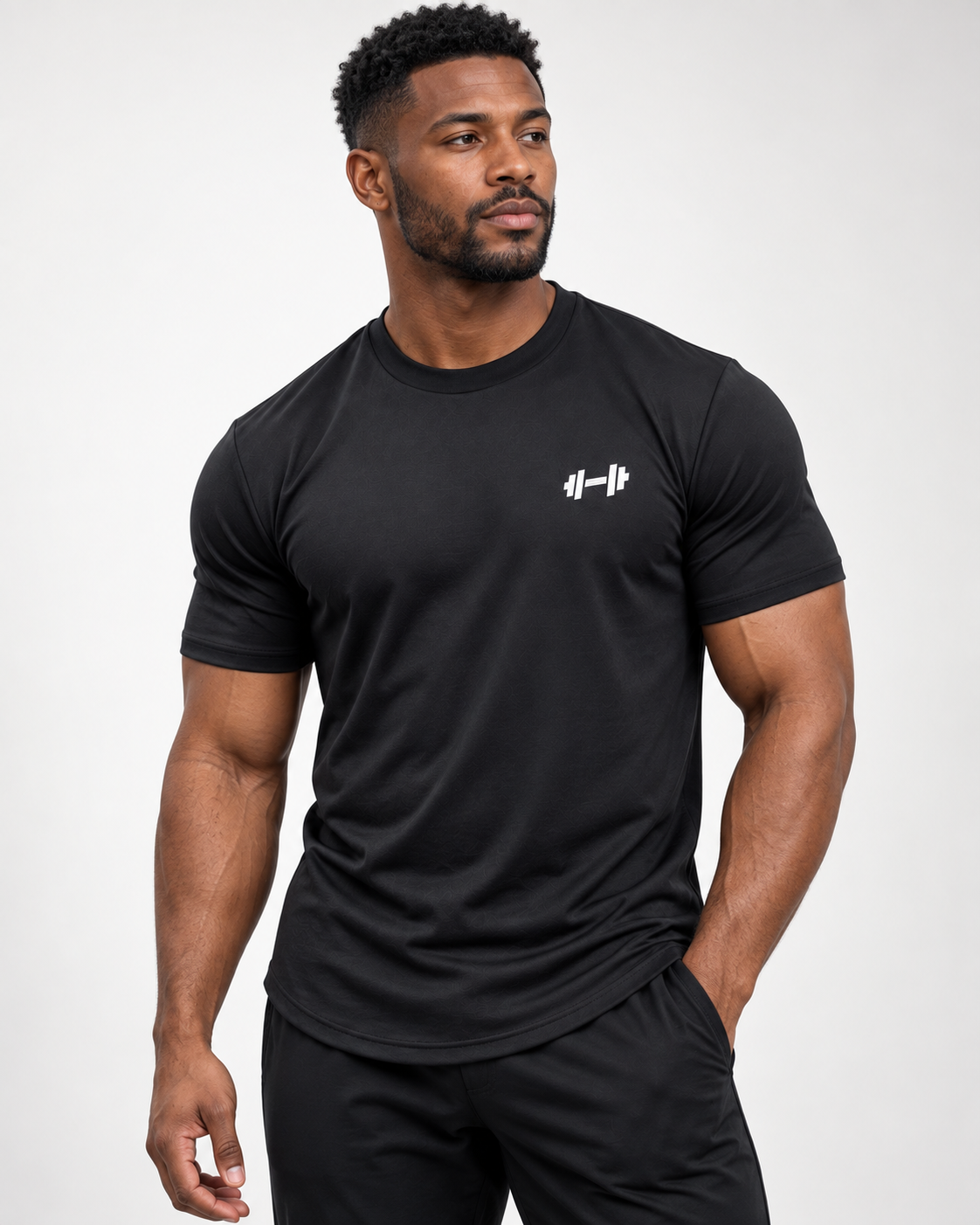 Performance Tee in a modern everyday setting